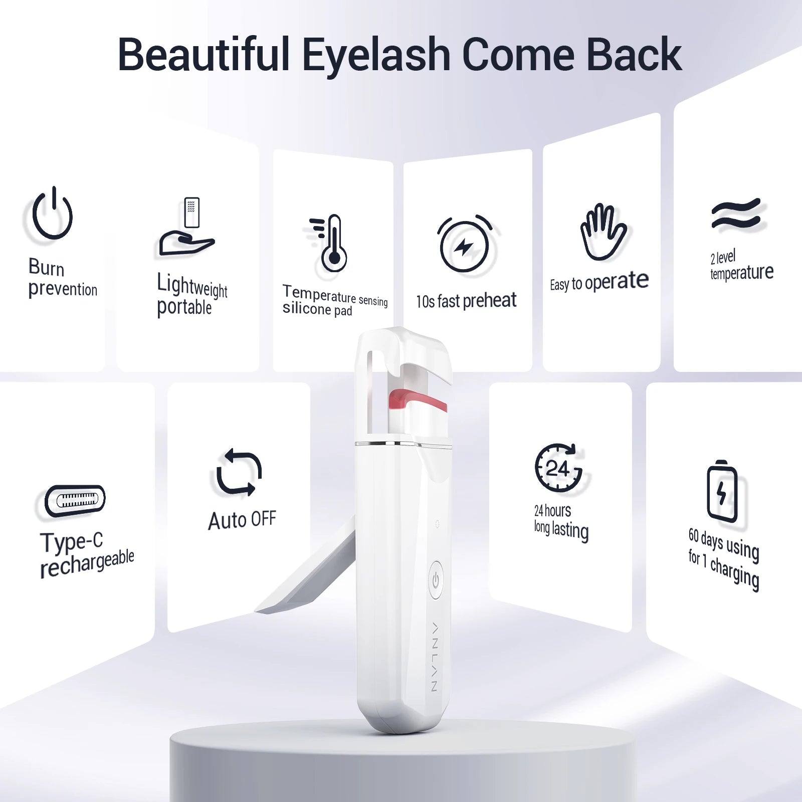 Lash and Posh | Electric Eyelash Curler